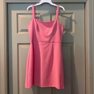 FRENCH CONNECTION pink sleeveless mini dress